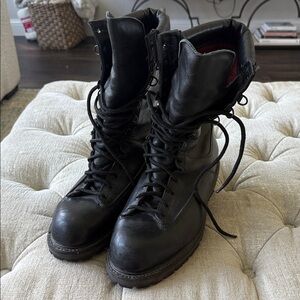 Matterhorn 1949 Steeltoe Tactical Combat Boots Size 11.5 black